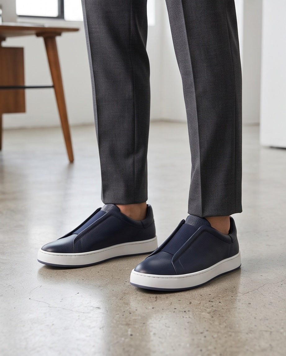 Braino Portofino Slip-On – Navy Edition