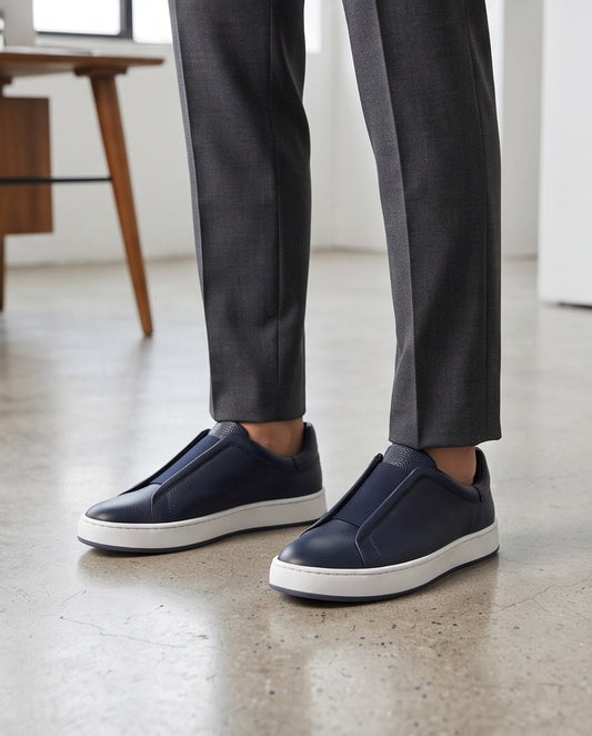 Braino Portofino Slip-On – Navy Edition - Braino