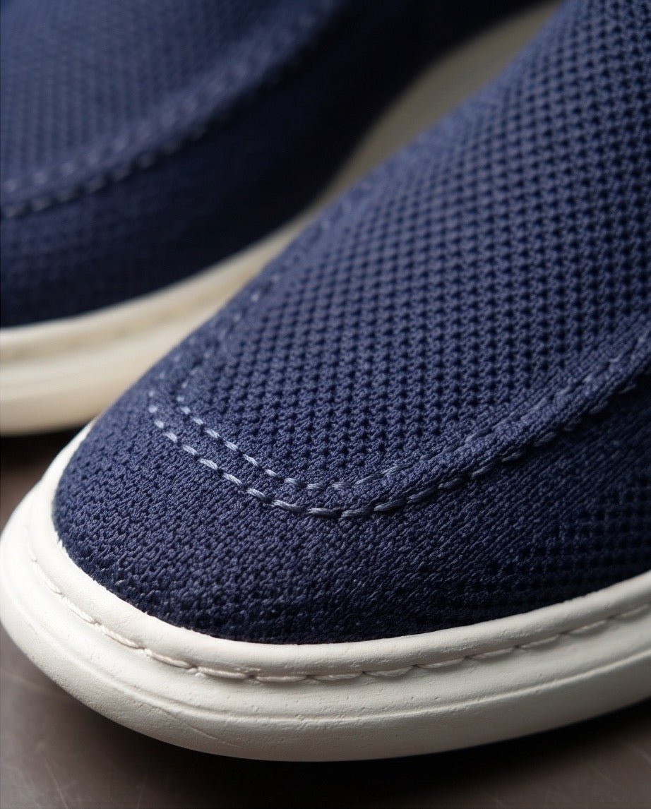 Braino Premium Knit Sneakers – navy Edition - Braino