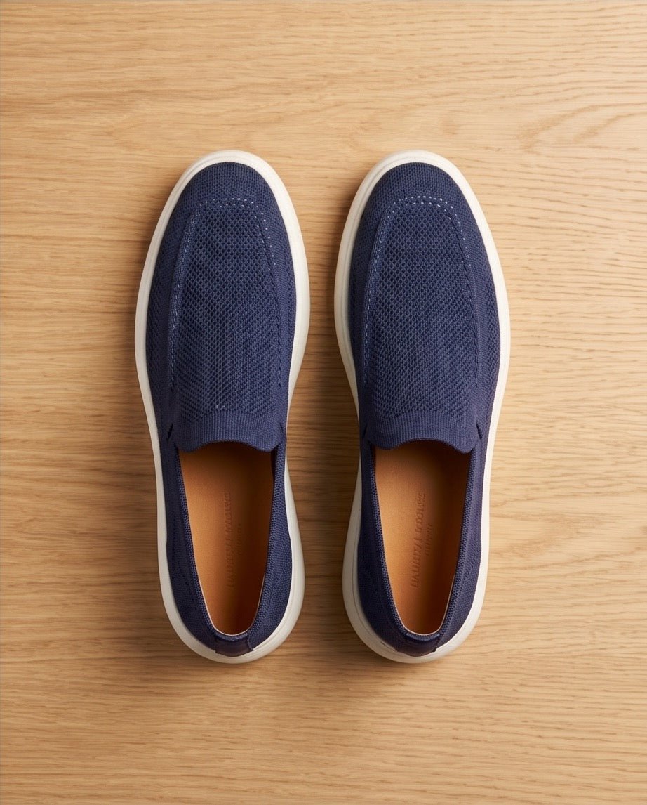 Braino Premium Knit Sneakers – navy Edition - Braino