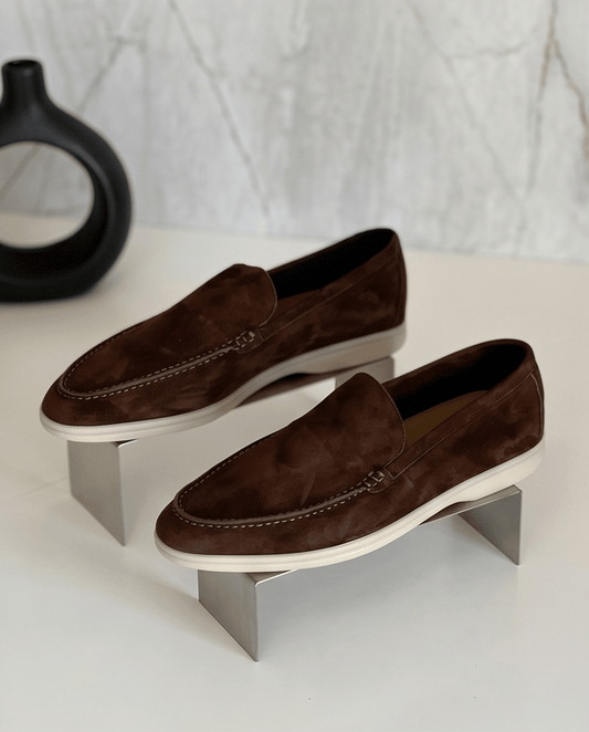 Braíno Premium Leather Loafers – brown Edition - Braino