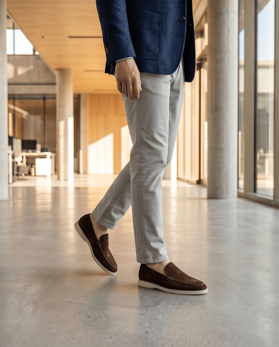 Braíno Premium Leather Loafers – brown Edition - Braino