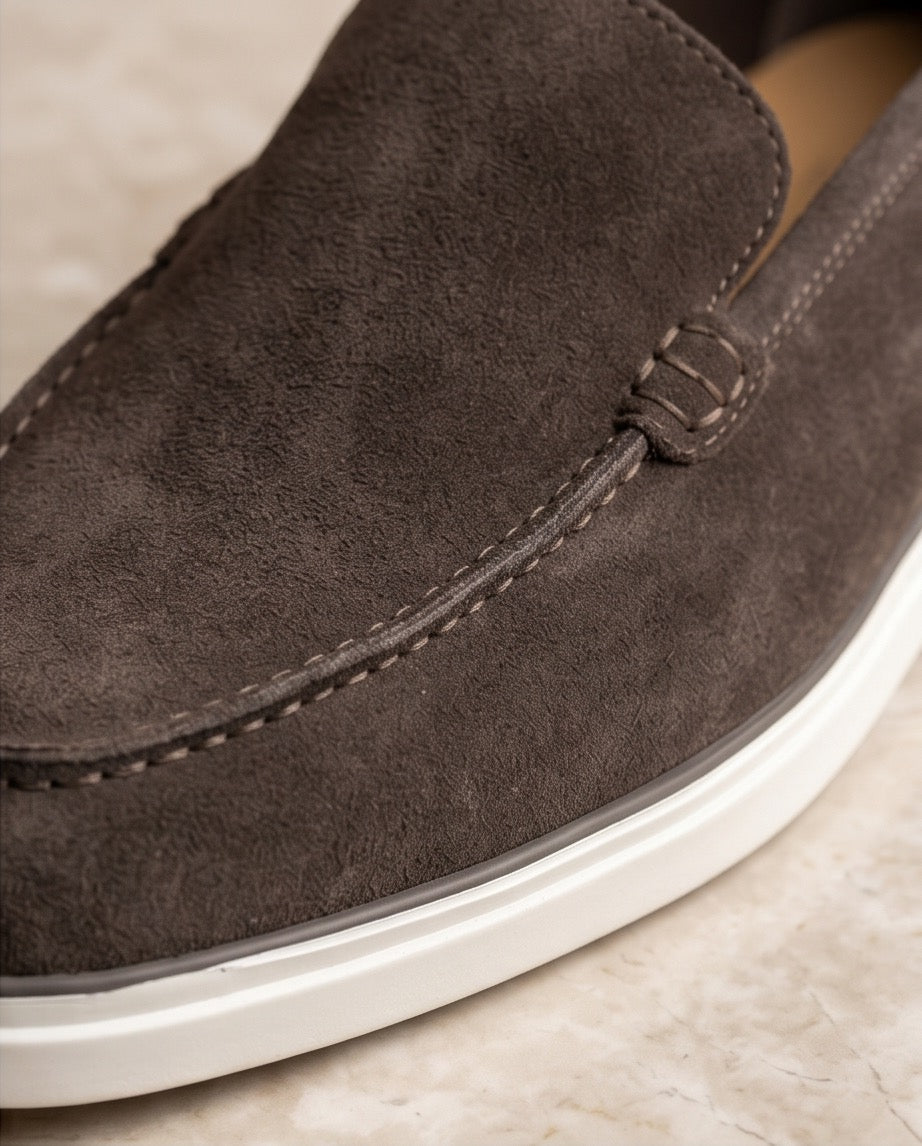 Braino Premium Leather loafers – brown Signature Edition - Braino