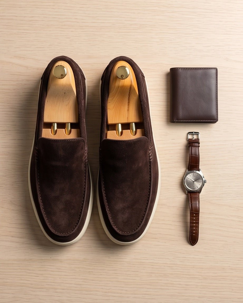 Braino Signature Loafer – Vintage Brown Edition - Braino