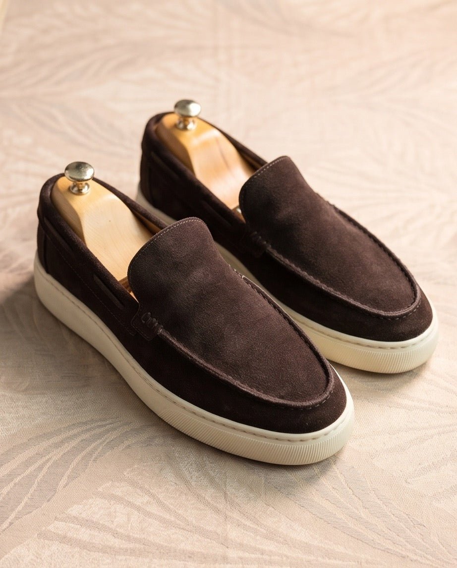 Braino Signature Loafer – Vintage Brown Edition - Braino