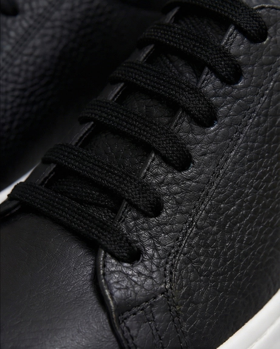 Leather Snekers braino BLACK laces - Braino